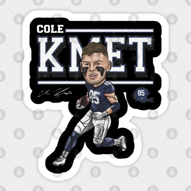 Cole Kmet Chicago Cartoon Sticker by Buya_Hamkac